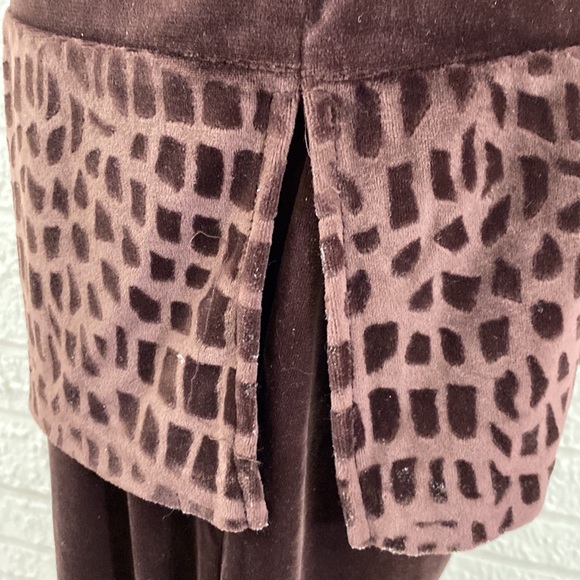 Micheal Mims/Kathy Cole Velour/Velvet Lounge Pants Suit - Picture 12 of 16